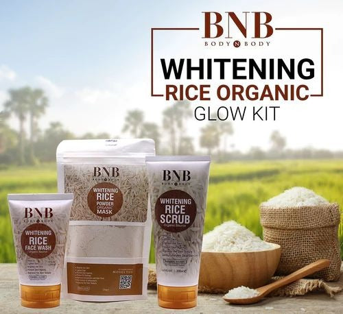BNB 3-In-1 Rice Brightening Glow Kit