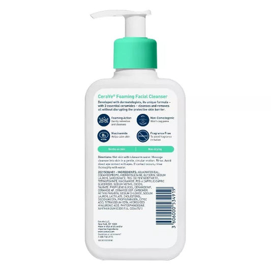 CeraVe Foaming Facial Cleanser 237ML